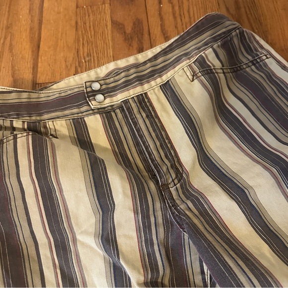 Vintage Low Rise Striped Bell Bottom 
Jeans by Newport News Jeanology size 8 - Picture 2 of 10